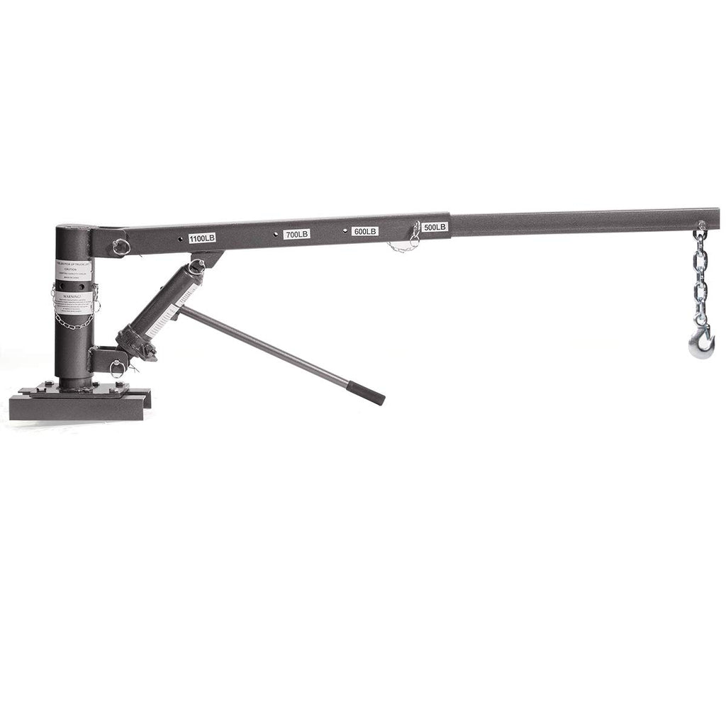 1/2 Ton Capacity Pickup Truck Hoist Lift Jib Crane Telescopic Boom C255258