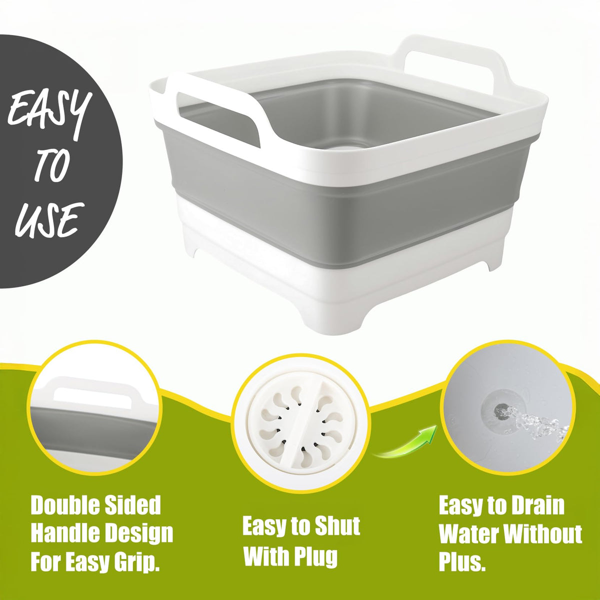 9L Collapsible Small Puppy Kitten Bath Tub C336