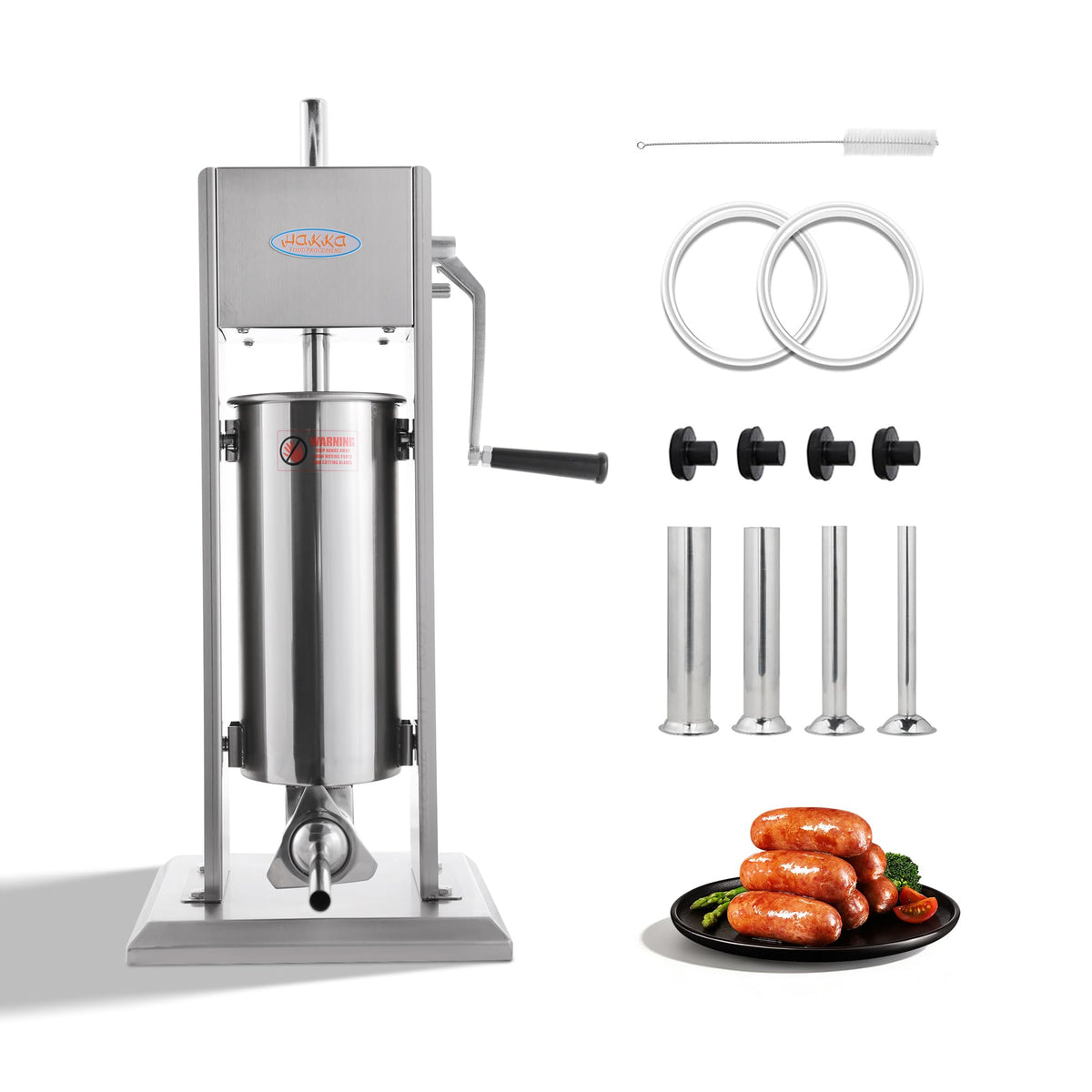 11 Lb Stainless Steel Vertical Sausage Stuffer J663