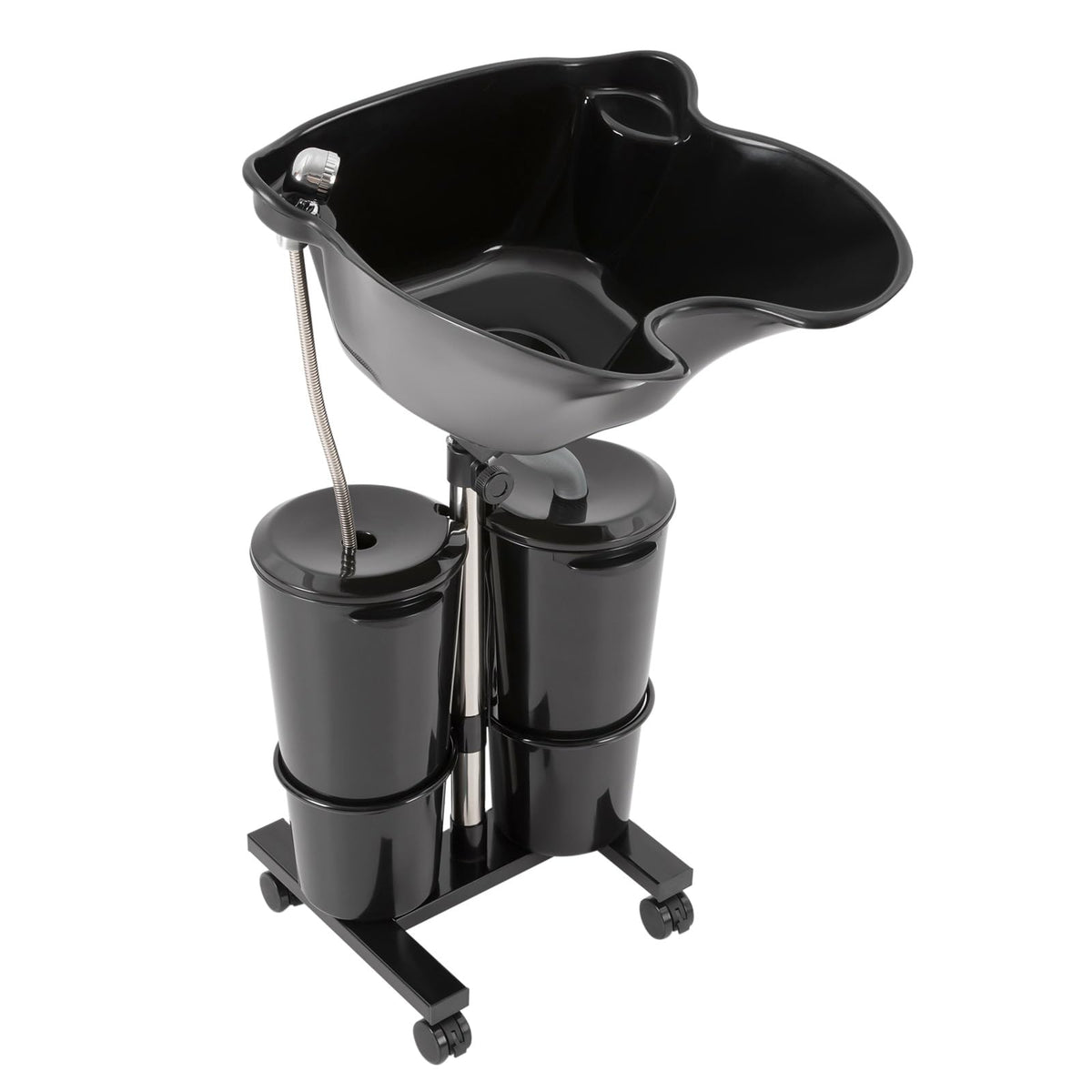 Electric Portable Shampoo Bowl with 2 Bucket and Drain Hoses F503480