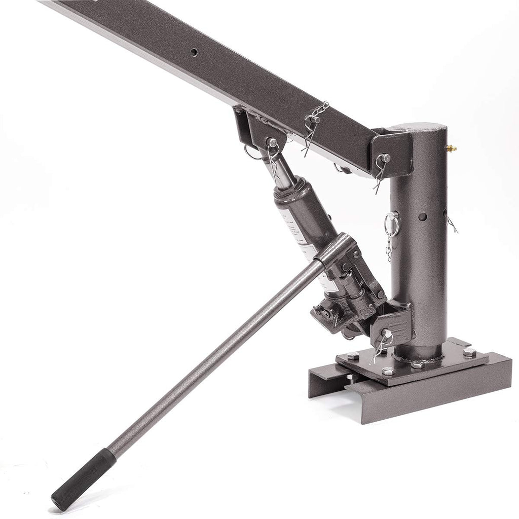 1/2 Ton Capacity Pickup Truck Hoist Lift Jib Crane Telescopic Boom C255258