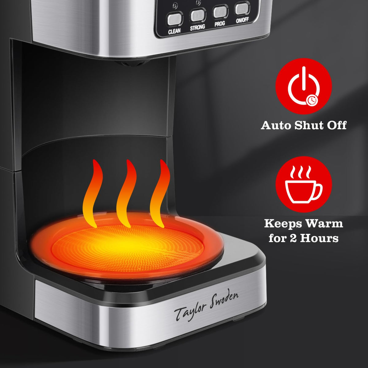 12-Cup Programmable Coffee Maker V7959