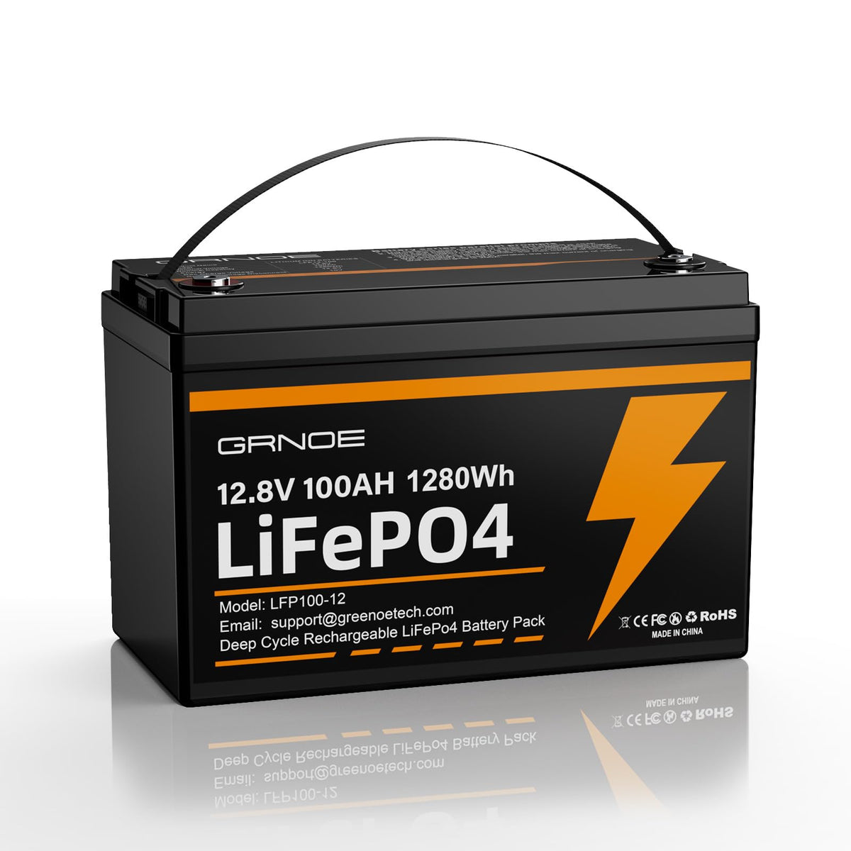 12V 100Ah LiFePO4 Battery with 100A BMS M336272