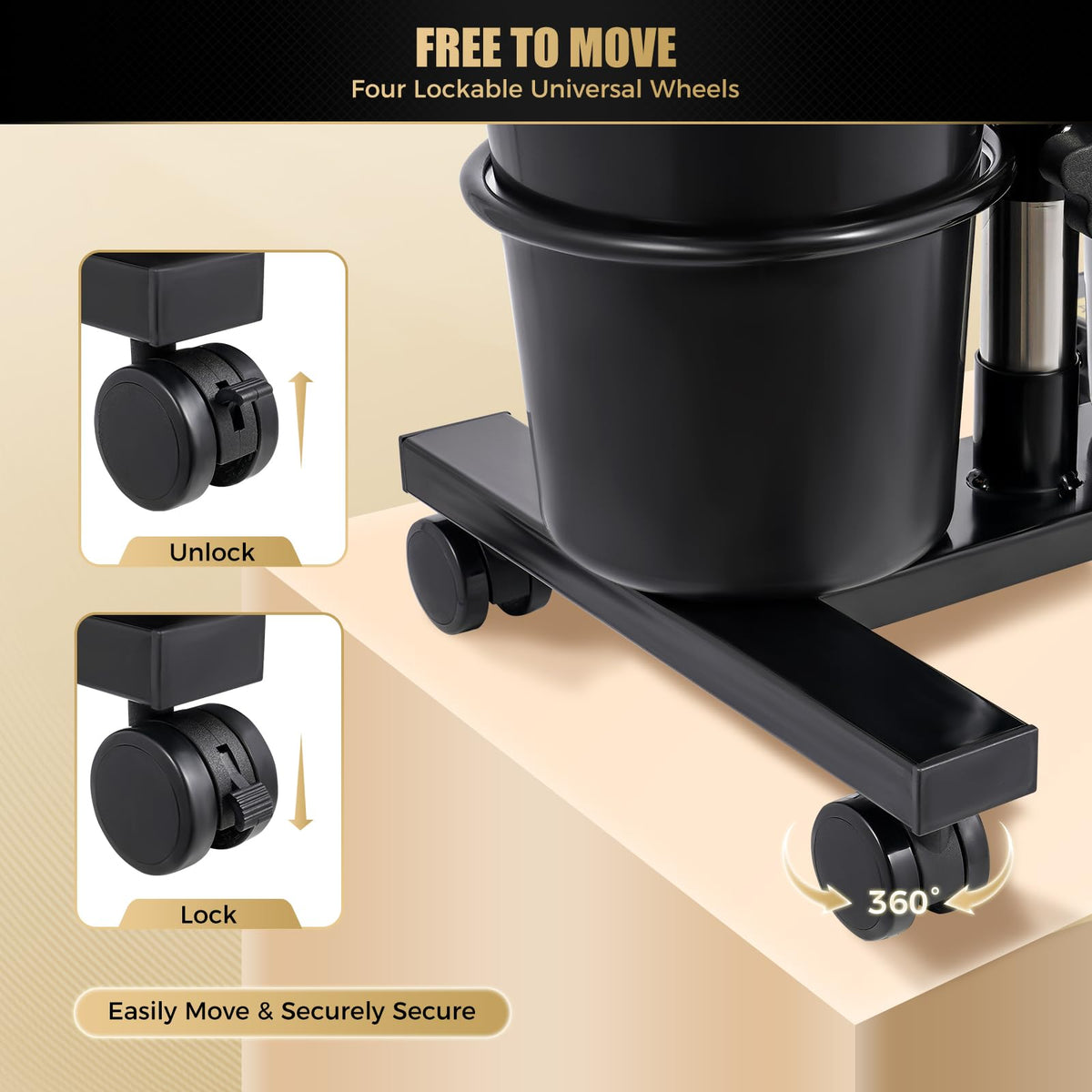 Electric Portable Shampoo Bowl with 2 Bucket and Drain Hoses F503480