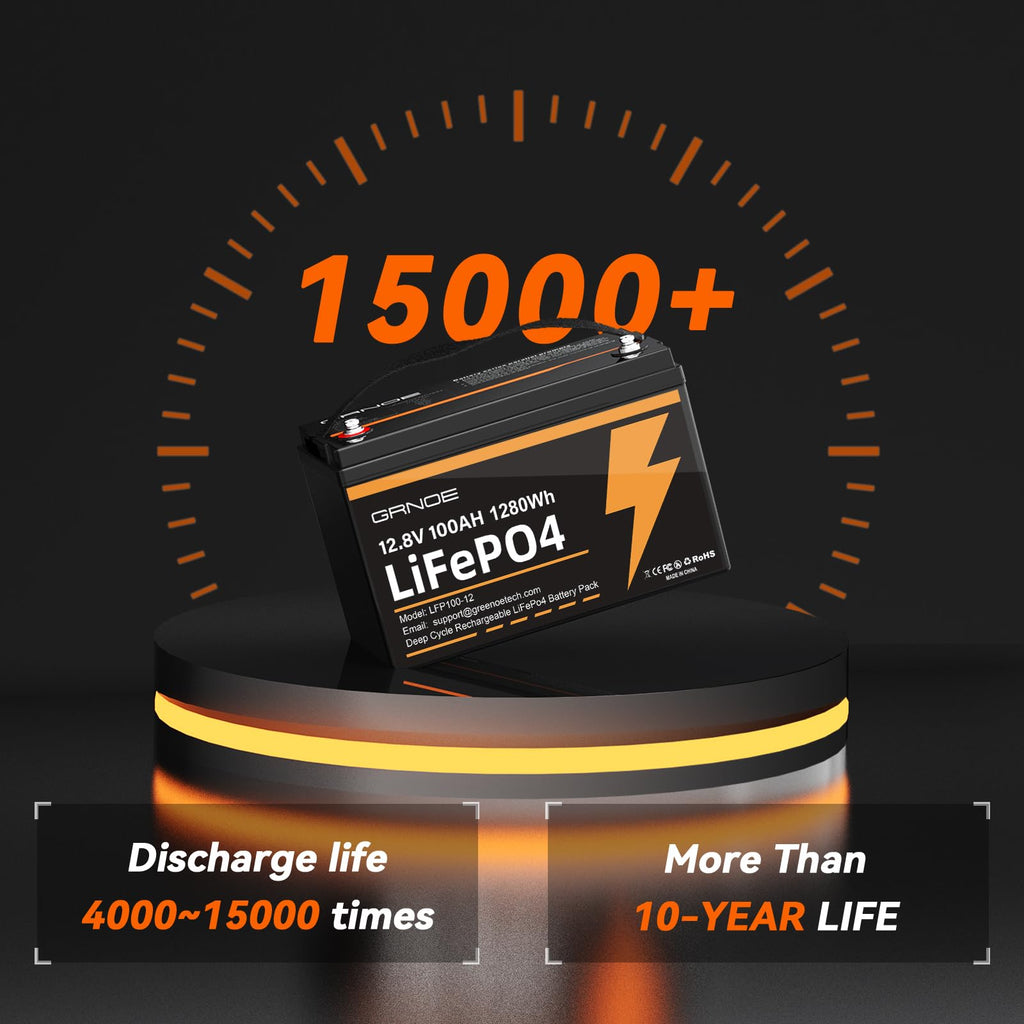 12V 100Ah LiFePO4 Battery with 100A BMS M336272