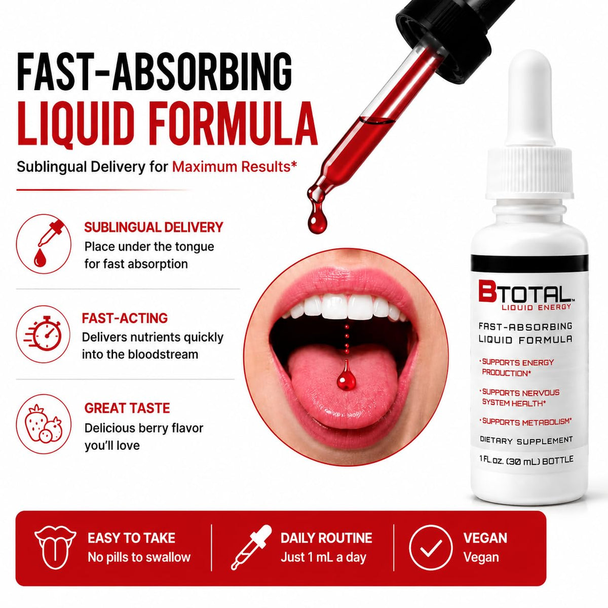 Vitamin B Complex Liquid Drops 2 fl oz N7222