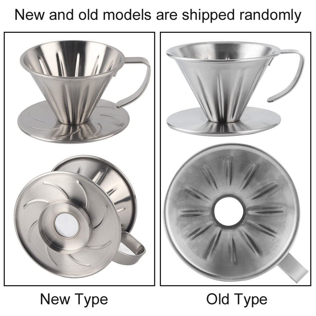 Pour over Stainless Steel Reusable Coffee Dripper J620577