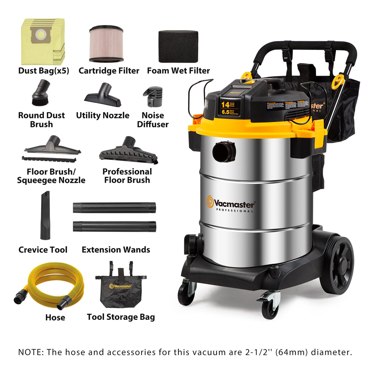 14-Gal Wet/Dry Vac M173