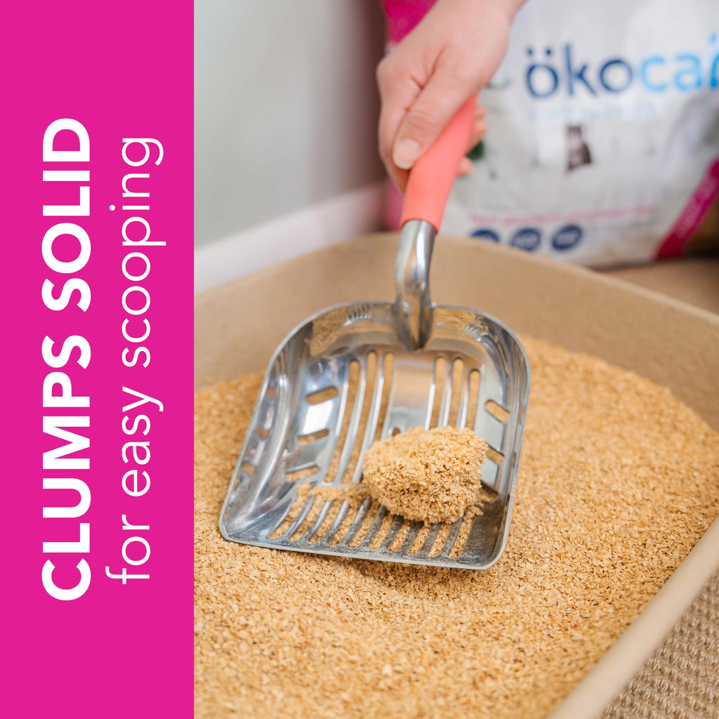 Super Soft Wood Clumping Cat Litter, Unscented, 14 pounds A1031