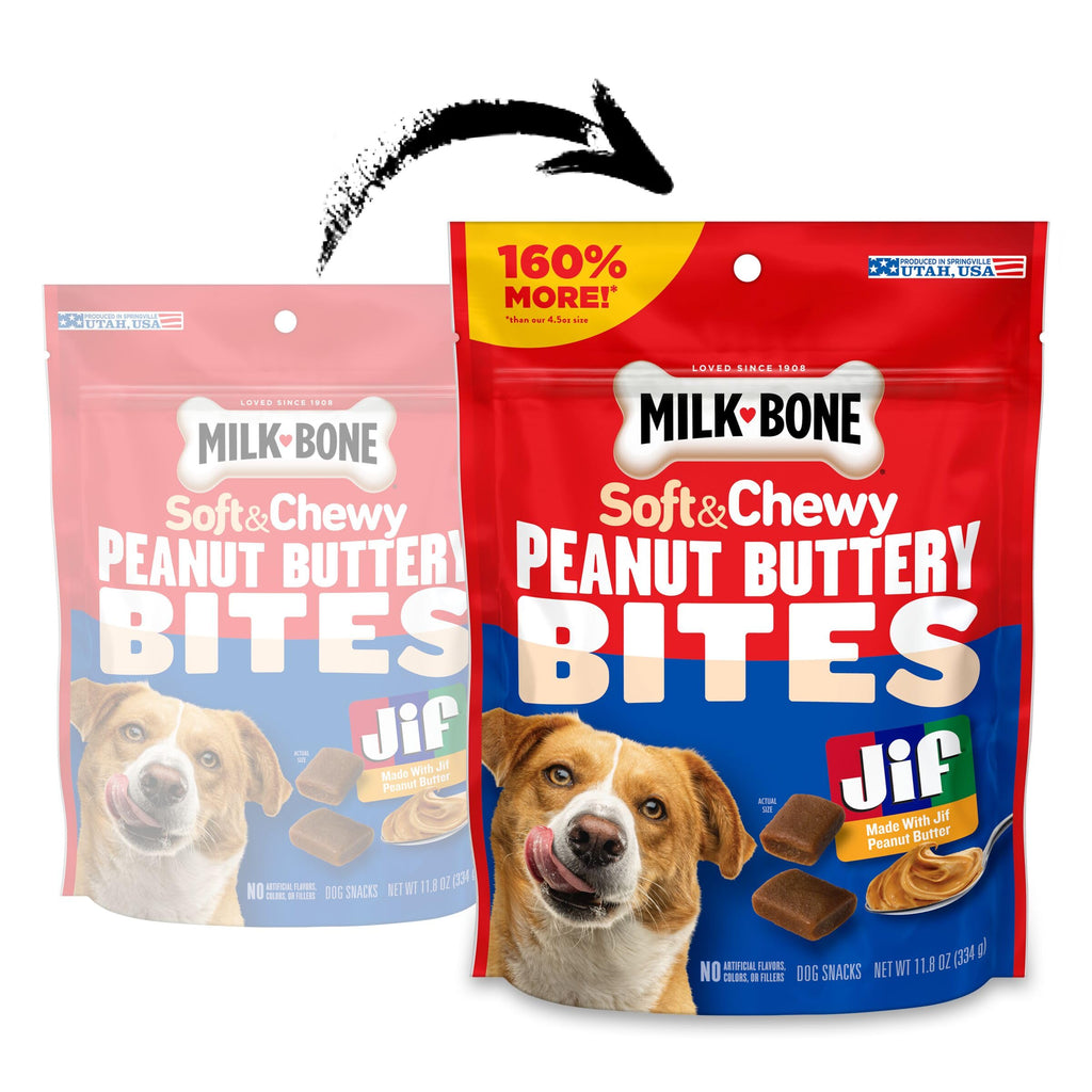 Soft & Chewy Peanut Buttery Dog Treats 11.8 Oz T779