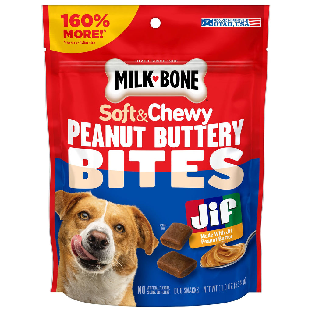 Soft & Chewy Peanut Buttery Dog Treats 11.8 Oz T779