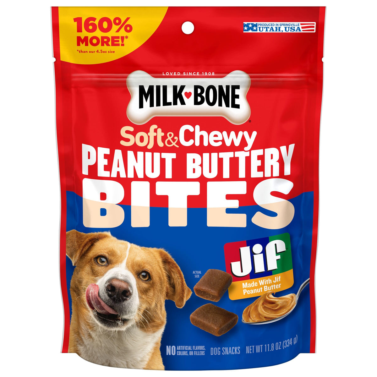 Soft & Chewy Peanut Buttery Dog Treats 11.8 Oz T779