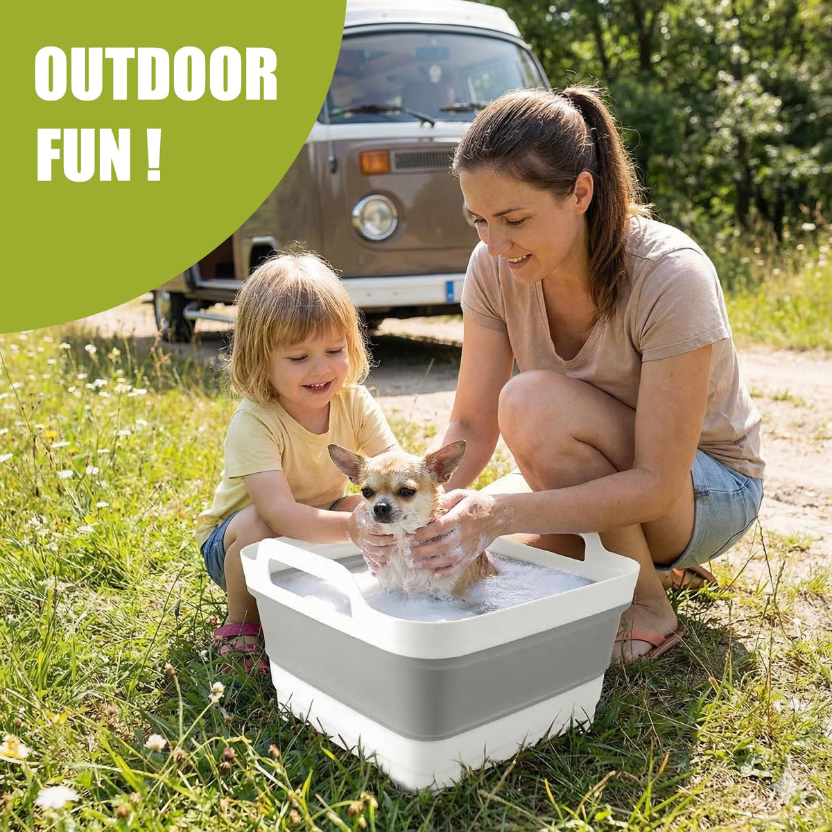 9L Collapsible Small Puppy Kitten Bath Tub C336