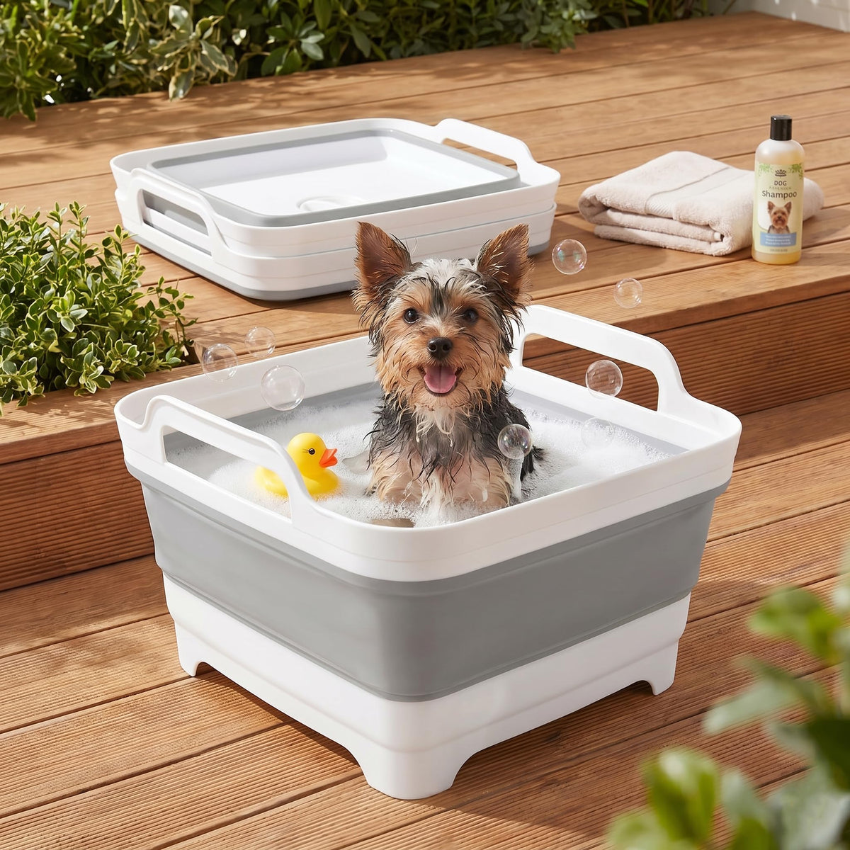 9L Collapsible Small Puppy Kitten Bath Tub C336
