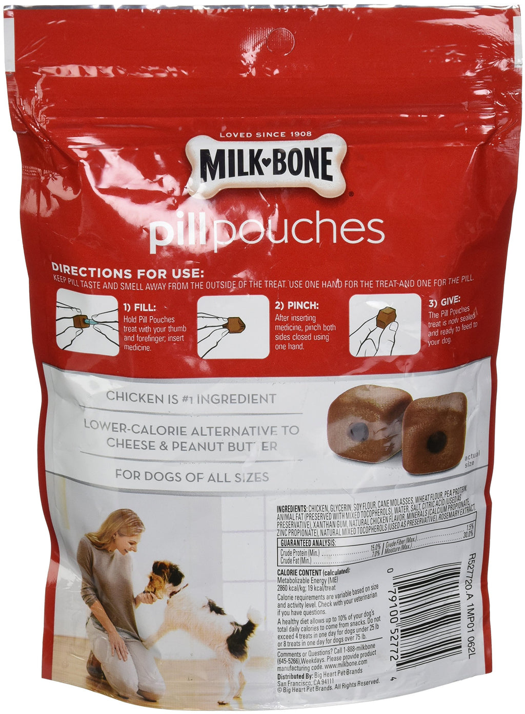 Milk Bone Pill Pouches With Real Chicken B3110