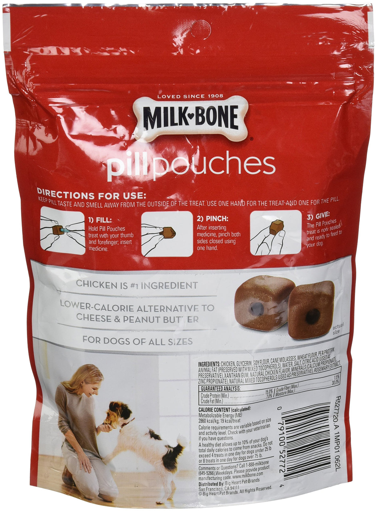 Milk Bone Pill Pouches With Real Chicken B3110