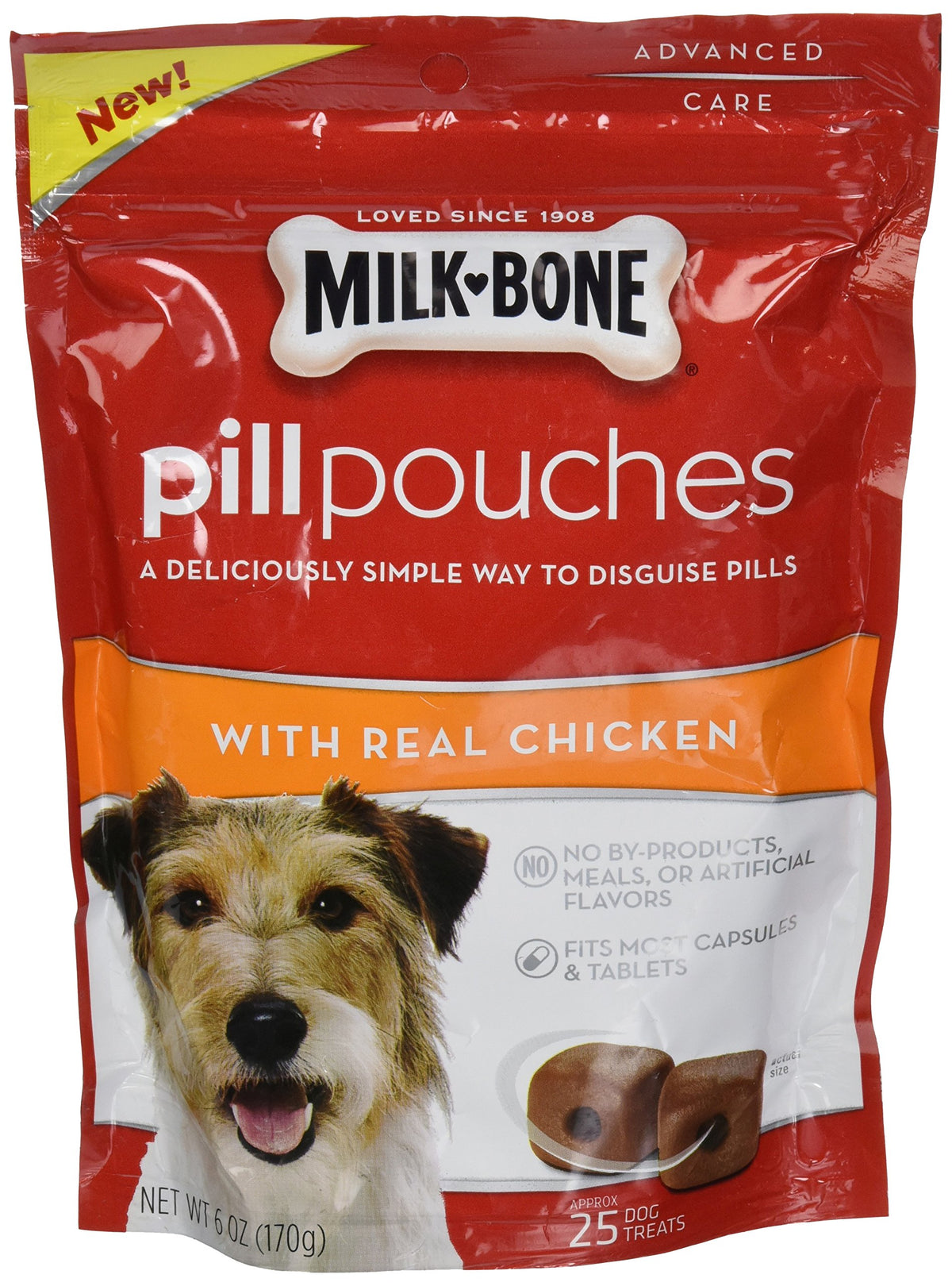 Milk Bone Pill Pouches With Real Chicken B3110